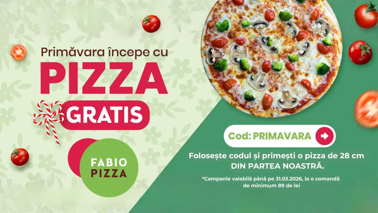 Fabio Pizza - Promoții Pizza